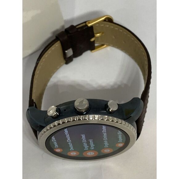 Fossil Gen 3 Authentic Genuine Smart Watch Custom Band FTW4004 DC724 - Picture 8 of 12